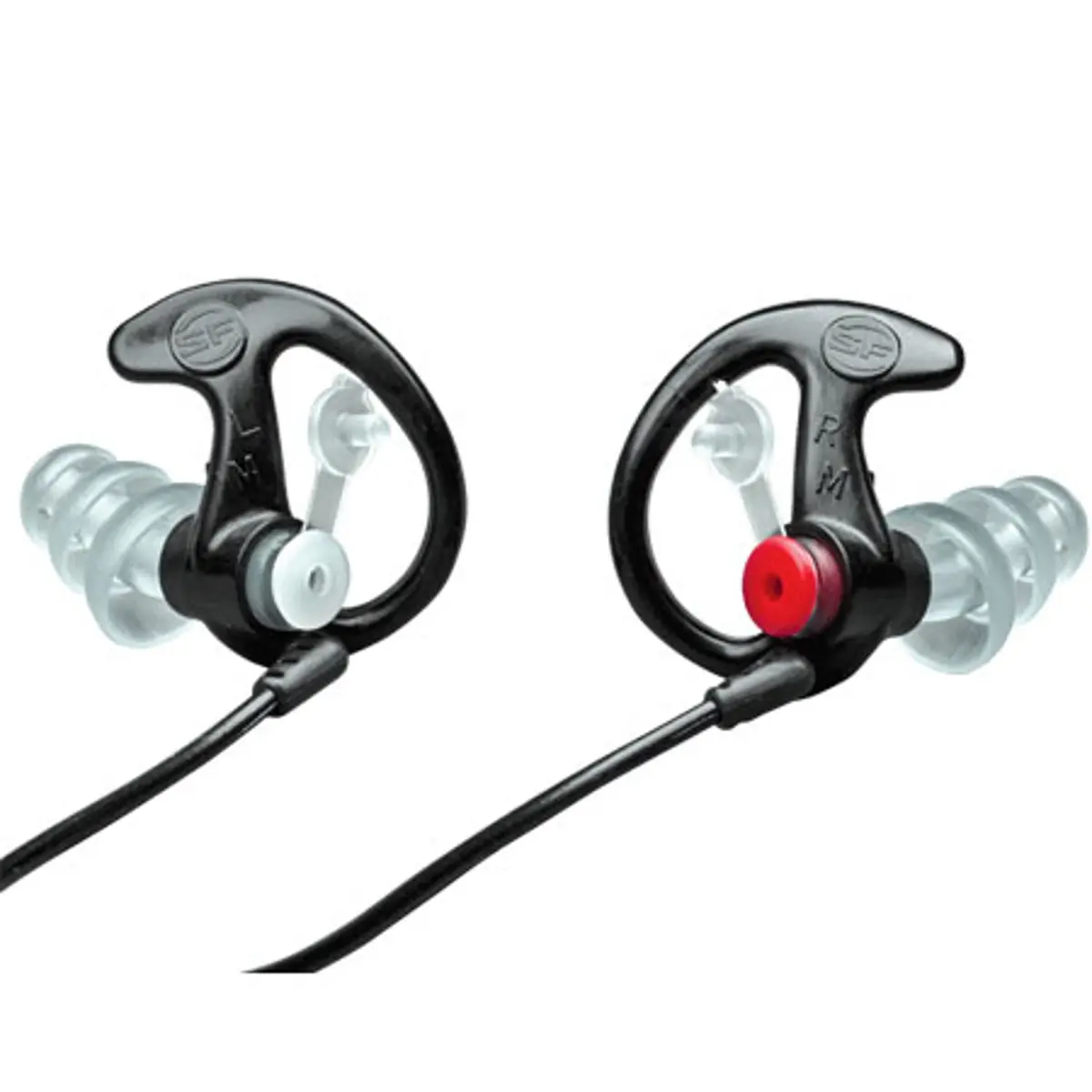 SureFire EarPro EP4 Sonic Defenders Plus Medium Earpiece, 1 Pair, Black