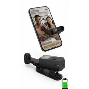 Rechargeable Auto Clicker - Smart Adjustable Tapper with Human-Like Simulation