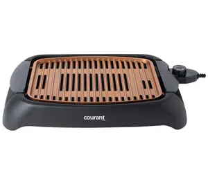 Courant Indoor Smokeless Grill with Copper Coat Courant Indoor Smokeless Grill with Copper Coat