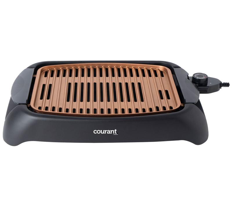 Courant Indoor Smokeless Grill with Copper Coat