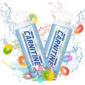 Liquid Carnitine 3000 Supplement - Sour Gummy Worm Flavor | Fitness Dietary Supplement