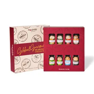 Global Gourmet Seasonings and Spices Gift Set of 8