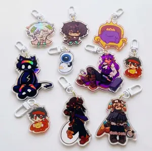 Universe MCYT Yt Translucent Acrylic Keychain, Unstable SMP Acrylic Keychains