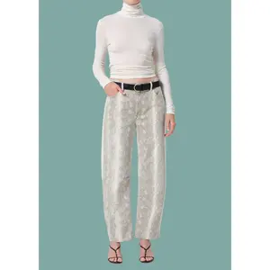 Miro Long Relaxed Jean - Python