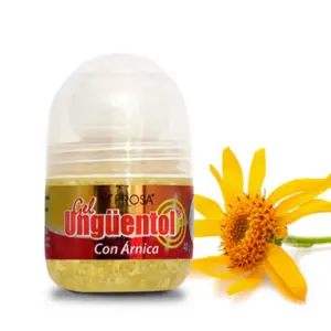 PROSA Gel Unguentol Roll-on Con Arnica 40g - Fast Relief for Sore Muscles and Joints, Anti-Inflammatory Properties, Suitable for Teens to Adults