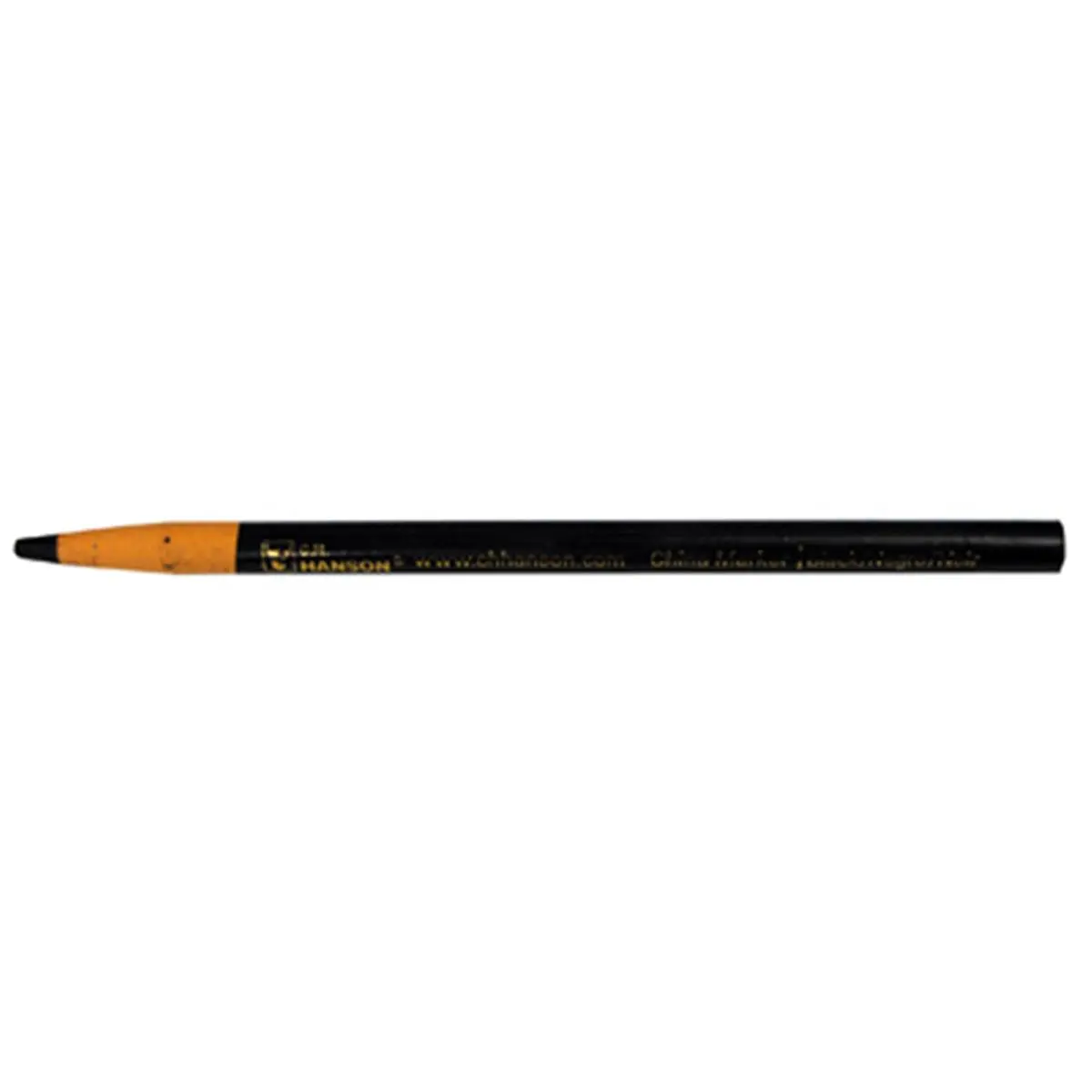 212 MAIN CH Hanson 10391 Black China Marker Pencil - Surface Marking Tool, Pack of 12