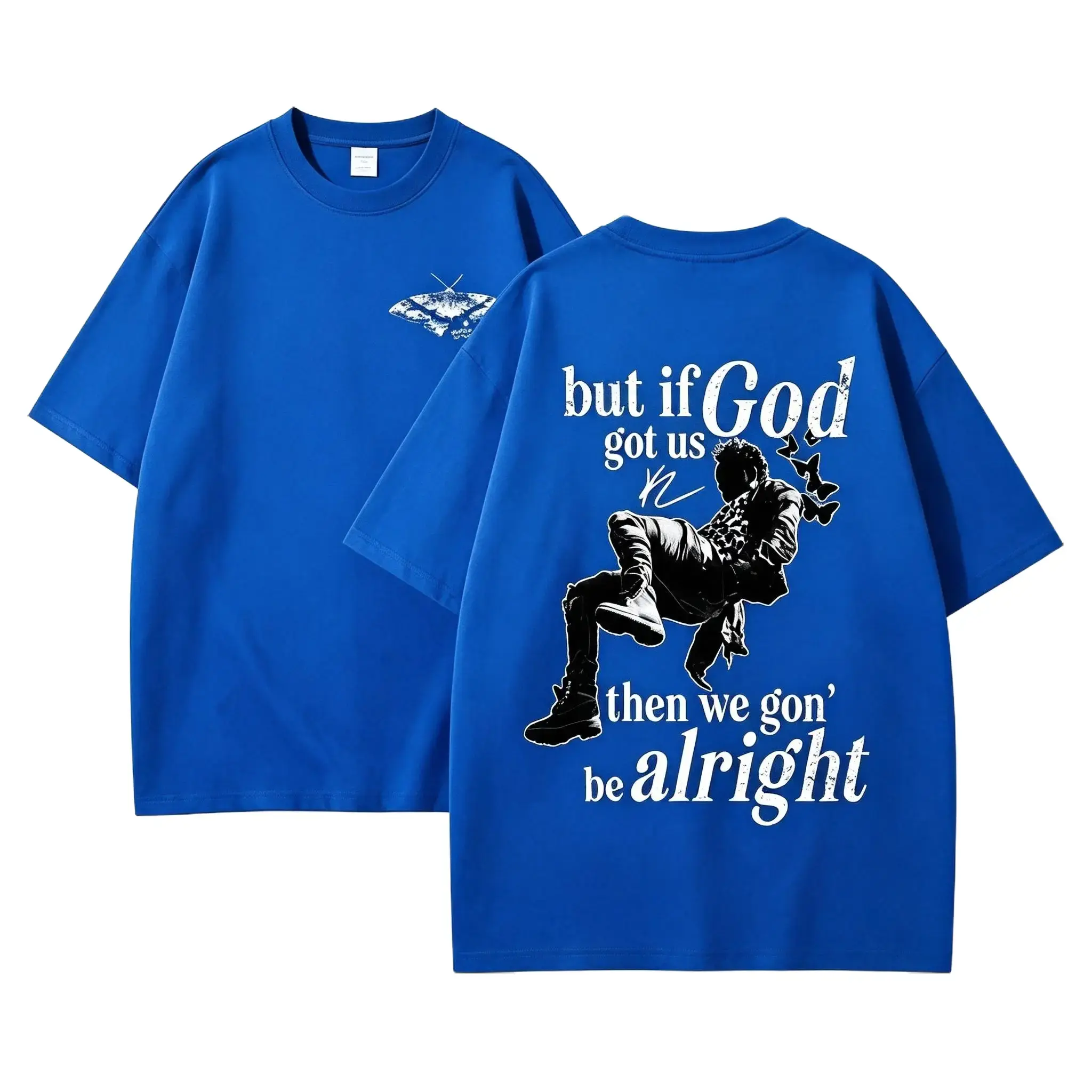 Women's "We Gon' Be Alright" Vintage Streetwear Hoodie - To Pimp A Butterfly Hip Hop Top, Black History Month Clothing, Gift For Him
