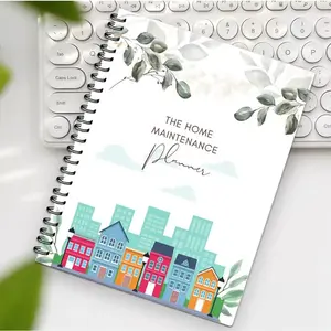 Home Maintenance Plan Log Book, Color-Coded for Every Room and Season, Organize Your Home Efficiently, Essential Household Tool