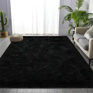 Soft Fluffy Luxury Shag Area Rug Fluffy Area Rug Living Room Thick Warm Beige Rugs For Guest Room, Non-Slip Medium Soft Plush Rug Indoor Floor Carpet For Study Room, Home Office, Reading Nook, Cozy Home Decor,Non-Slip Plush Fluffy Area Rugs