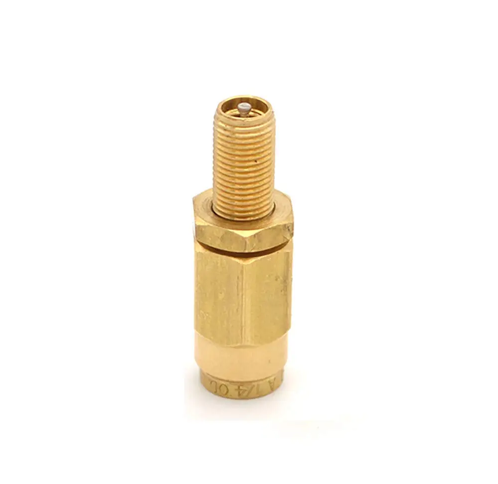TORQUE 200 PSI DOT-Approved Schrader Air Inflation Valve with PTC Push-to-Connect, 1/4" OD Air Line Tubing Compatibility, Protective Cap, Firestone F3032 Fit (1 Pack, TR14IV)