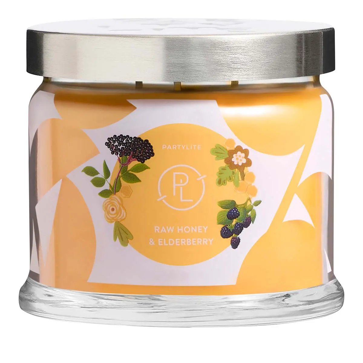 Raw Honey & Elderberry 3-Wick Jar Candle