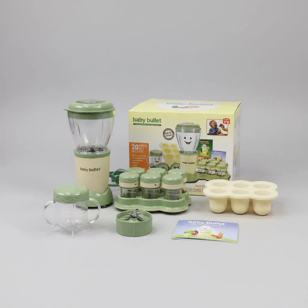Multi-Functional Baby Food Processor & Blender - 32 oz/355 mL Complete Baby Feeding Food-Making System with Tray, Bowl, 32 Ounce