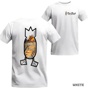 Dive Bomb Industries Hunting T Shirt, Sunset Outdoor Scene Logo Tee, Waterfowl Brand Duck Hunting Graphic, Outdoor Lifestyle Streetwear For Hunters, Unisex Casual Graphic T-Shirts For Men Women Menswear Womenswear