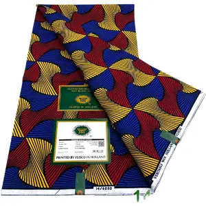 Authentic African Print 100%Cotton 6yards