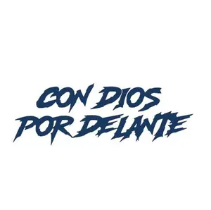 Con Dios Por Delante Catholic Vinyl Decal Sticker UV & Waterproof Bumper Window Laptop Automotive Water Bottle Gift accessories – NAVY 7"