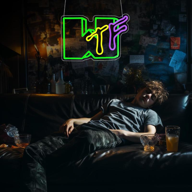 Neon Sign for Wall Decor Led Beer Bar Signs for Man Cave Room Decor Gift Light Up Sign USB Powered