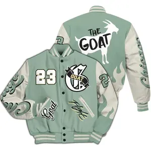Joins Year Of The Snake 5s Varsity Jacket, The G.O.A.T Flight Streetwear All Over Print Letterman Jackets, gift for man, gift for woman