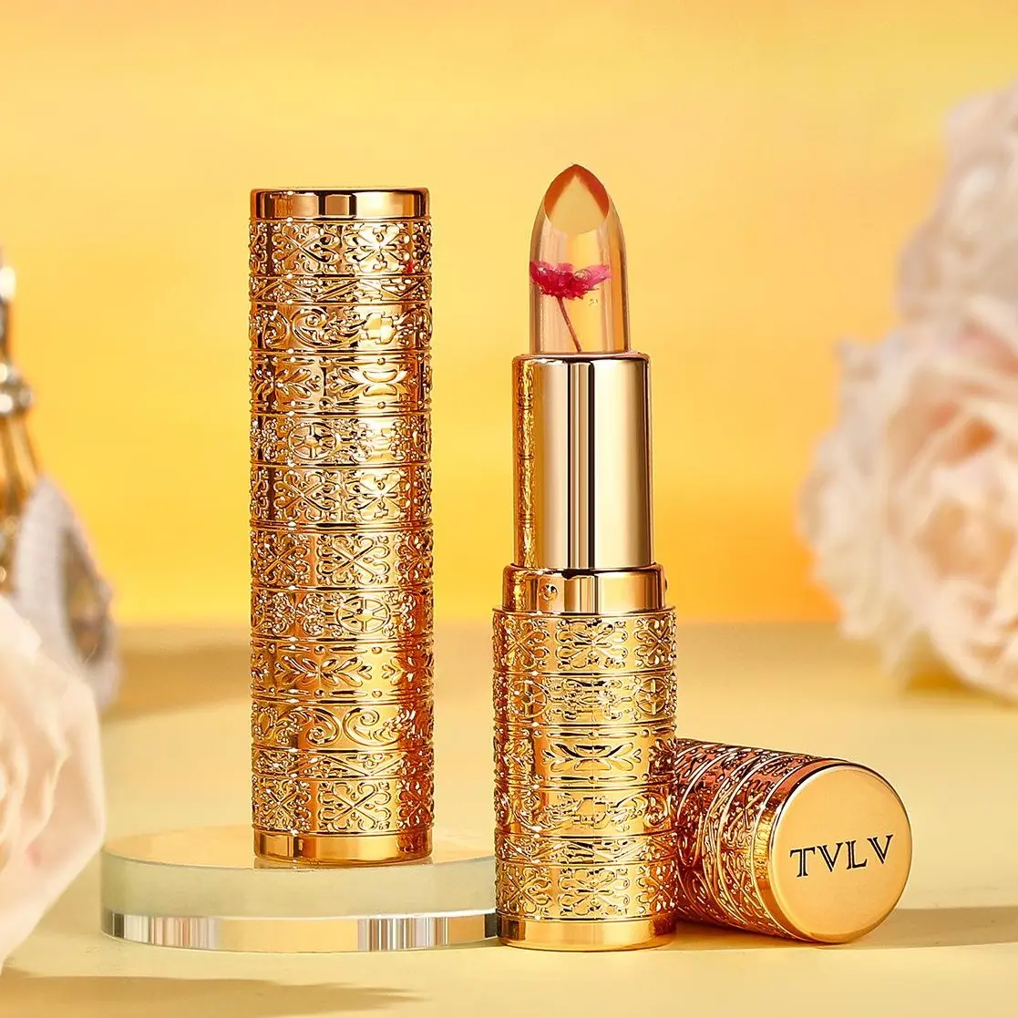 Color Change Lipstick,lip shine lipstick,long-lasting moisturizing lip balm to reduce fine lines, glossy lip stain stick, plumping lip oil lipstick, suitable for girls and women, Valentine's Day gift