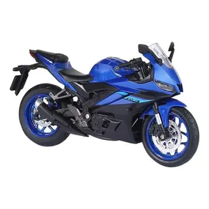 Yamaha R3 Alloy Sports Car Model, High-Quality Diecast Toy Vehicle, Perfect Gift for Motorcycle Enthusiasts, Detailed Replica