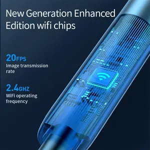 Type-C Endoscope Inspection Borescope Camera 7.9mm Built-in Adjustable LED Lights IP67 Waterproof for Android IOS Mobile Phone
