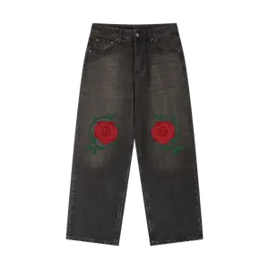 Men's Vintage Wash Heavyweight Denim Rose Jeans