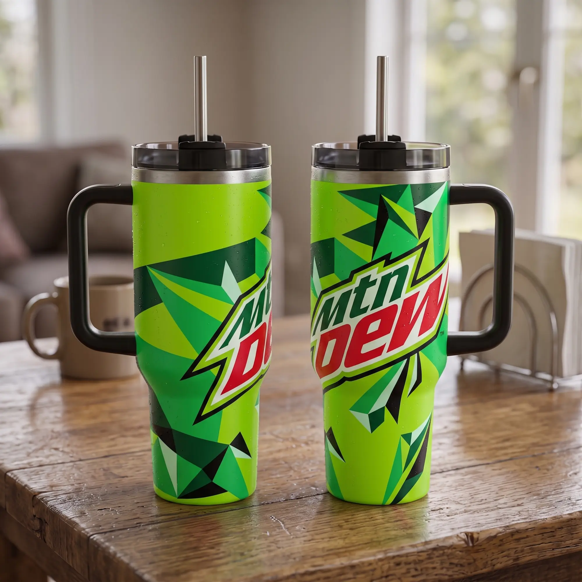 Vintage Soft Drink Tumbler 20oz Skinny 30oz Flip Straw 40oz Handle, Double Wall Stainless Steel Travel Mug, Coffee Cup Gift