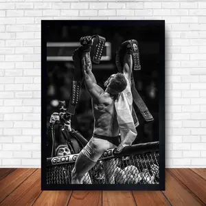 Conor Mcgregor Boxing Poster Wall Art Family Décor Decor Glossy