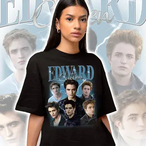 Edward Cullen Bootleg Shirt - Edward Cullen Sweater - Edward Cullen Fan Merch - Edward Cullen  Gift - Robert Pattinson Shirt Crewneck