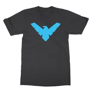 Nightwing Logo Shirt, Fashion Cotton, Full Size, Full Color, For Men And Women
