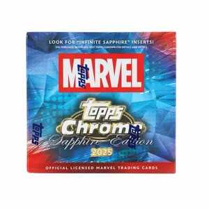 (Fresh case) topps Chrome Marvel Sapphire packs 2025