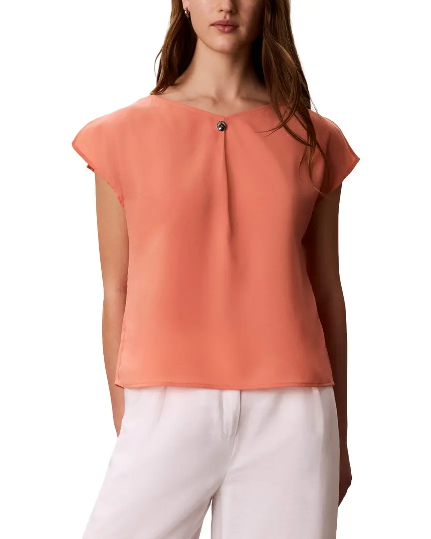 Calvin Klein Pleat Top