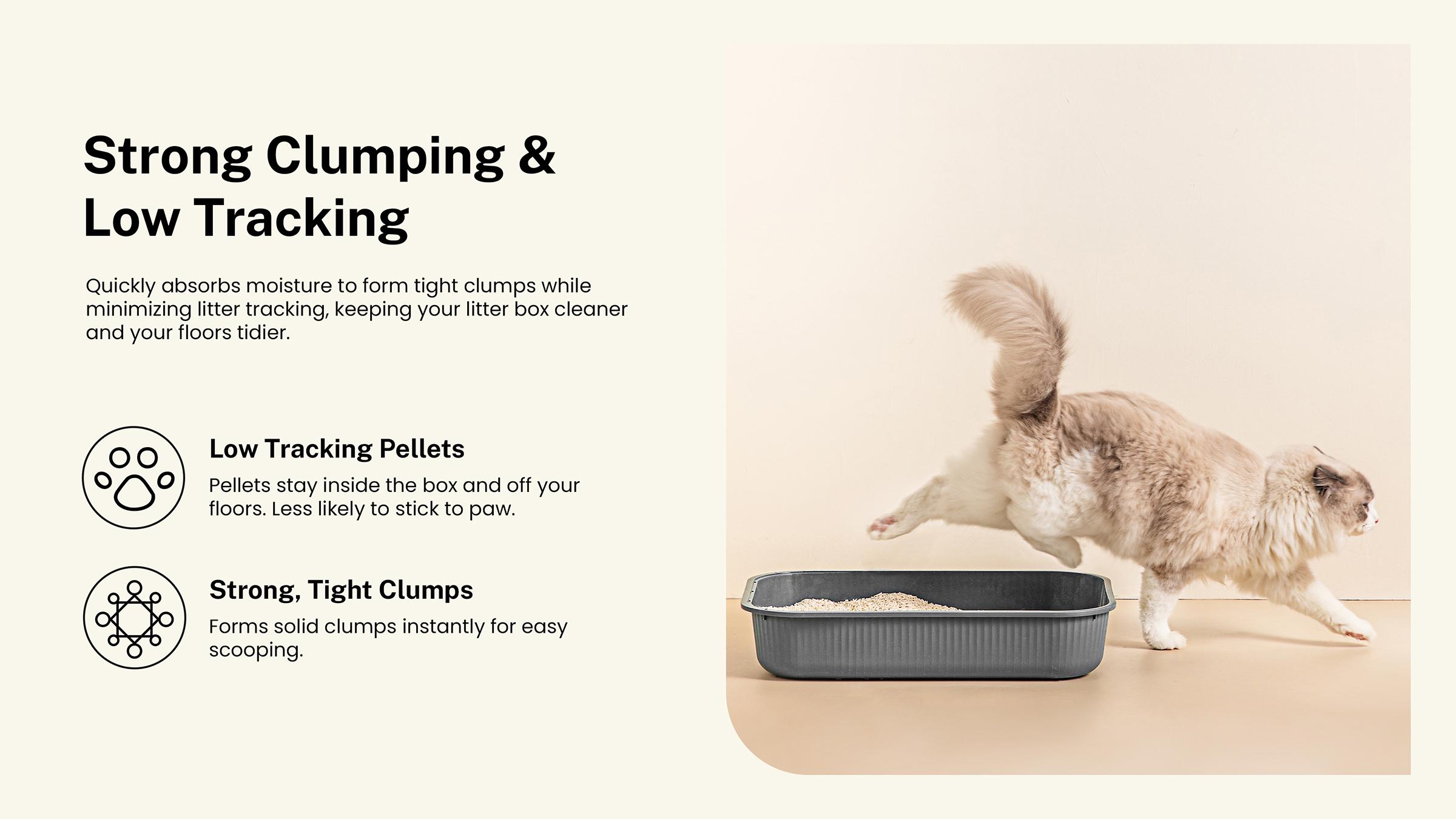 FurPhawl – Tofu Cat Litter, Quick Clumping, Low Tracking, Low Dust, 100% Natural, Flushable, Lightweight, Odor Control