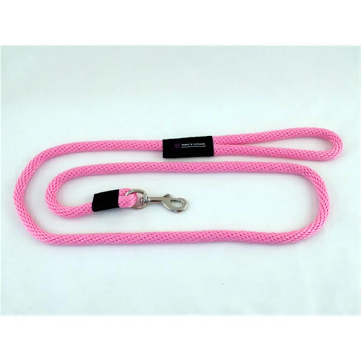 212 MAIN Soft Lines No Tangle Dog Snap Leash, 0.62 in. Diameter x 10 ft., Hot Pink, No Tangle Leash