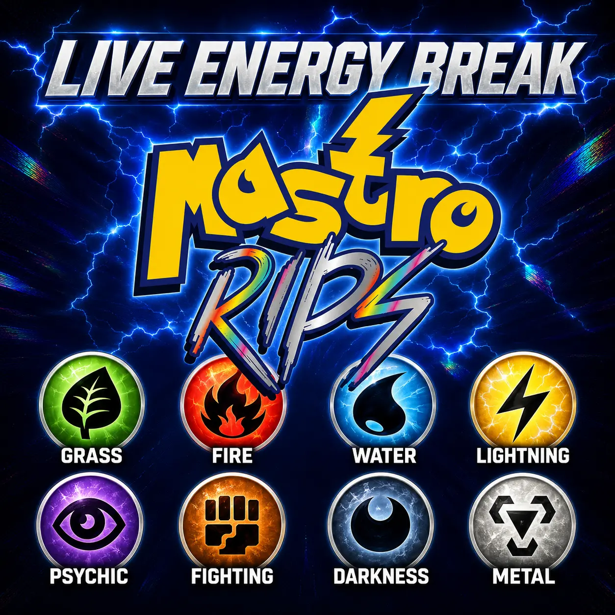Mastro Rips Pokémon TCG LIVE Pick Your Energy Break – Choose Your Energy Spot