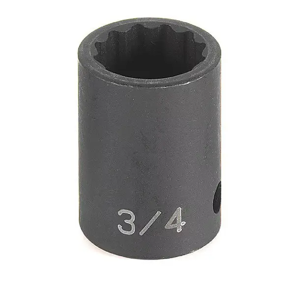 212 MAIN Grey Pneumatic 2118M 0.5 in Drive 12-Point Standard 18mm Alloy Steel Impact Socket Tool for Home Improvement, Electrical Equipment Needs, Tools