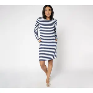 Belle by Kim Gravel Regular ScubaLuxe Dress with Pockets