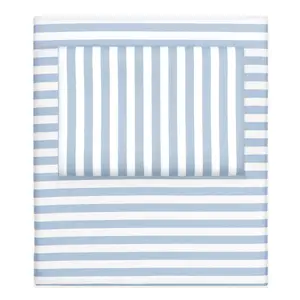 French Blue Striped Sheet Set 2 (Fitted & Pillow Cases)