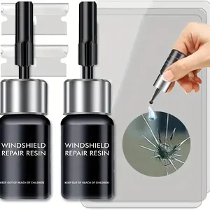 Car Windshield Repair Resin Kit, Windshield Crack Adhesive, Car Windshield Repair Tool, Star-shaped Crack Repair Fluid, Professional Car Body Repair Tool