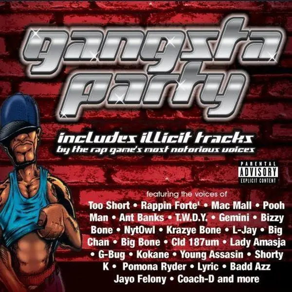 Various Artists - Gangsta Party / Various  [COMPACT DISC - CD] Explicit, Boxed Set