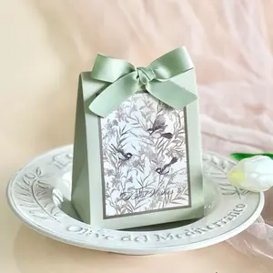 10pcs Charming Floral Gift Boxes with Ribbon | Elegant Gift Packaging for All Occasions