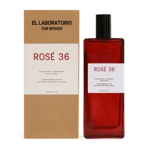 El Laboratorio Rose' 36 Eau de Parfum Spray for Women 100ml/3.4fl.oz – Elegant White Floral Citrus Perfume