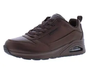 Skechers Uno Galactic Gal Leather Womens Shoes