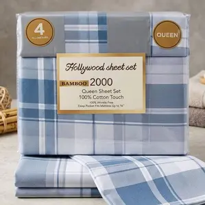 4 pcs bed sheets