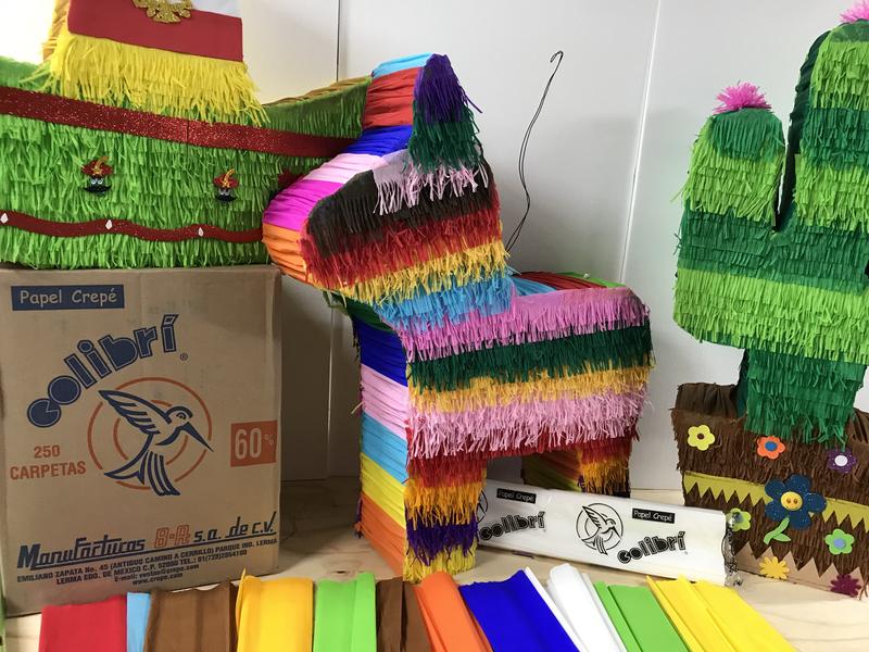 Colibri Crepe Paper Box 25 Pack - 25 Different Vibrant Colors - Ideal for Crafts, Paper Flowers and Piñatas