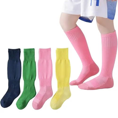 Yellow/Navy/Pink/Green_4 Pairs