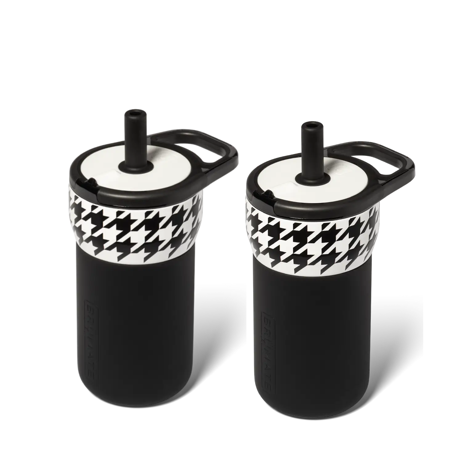 2-Pack Bundle: BrüMate Leap 12oz Kids Straw Tumbler | 100% Leakproof Prevents Spills | Silicone Sleeve Protects From Dents & Dings | Keeps Ice 24+ Hou