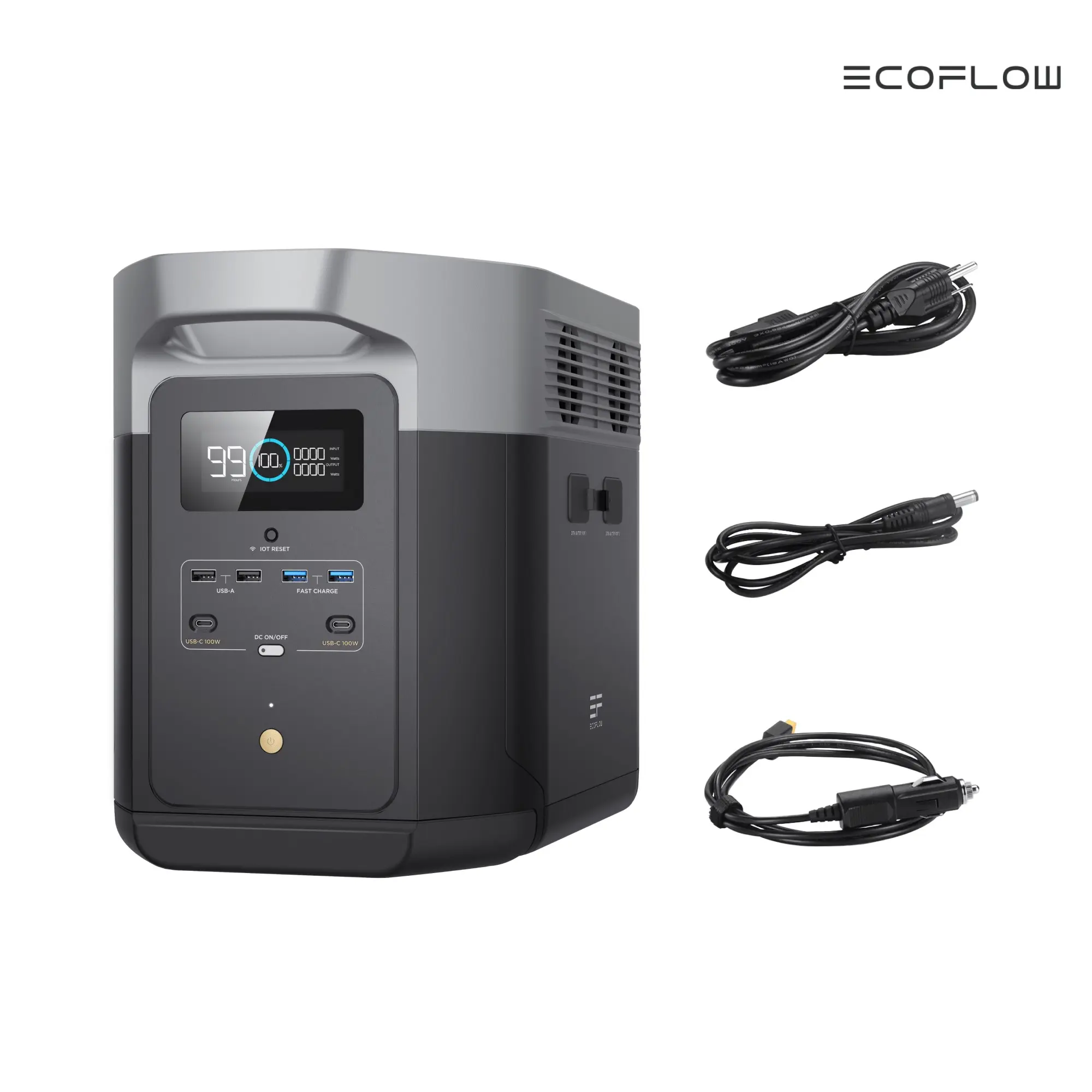 ECOFLOW Portable Power Station DELTA 2 Max, 1900Wh/2048Wh Solar Powered  Generator, 2400W LFP Solar Generator, Full Charge in 1 Hr for Home  Backup(Solar Panel Optional) dealsforyoudays - TikTok Shop