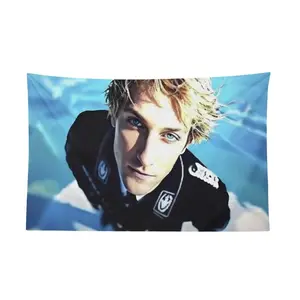 Logan Paul Never Stress Iconic Moment Wall Flag - Celebrate Sports History with Teamwork Excellence and Collaboration Tribute Decor Tapestry Bedroom Dorm Wall AthleteFlags Athlete Flags