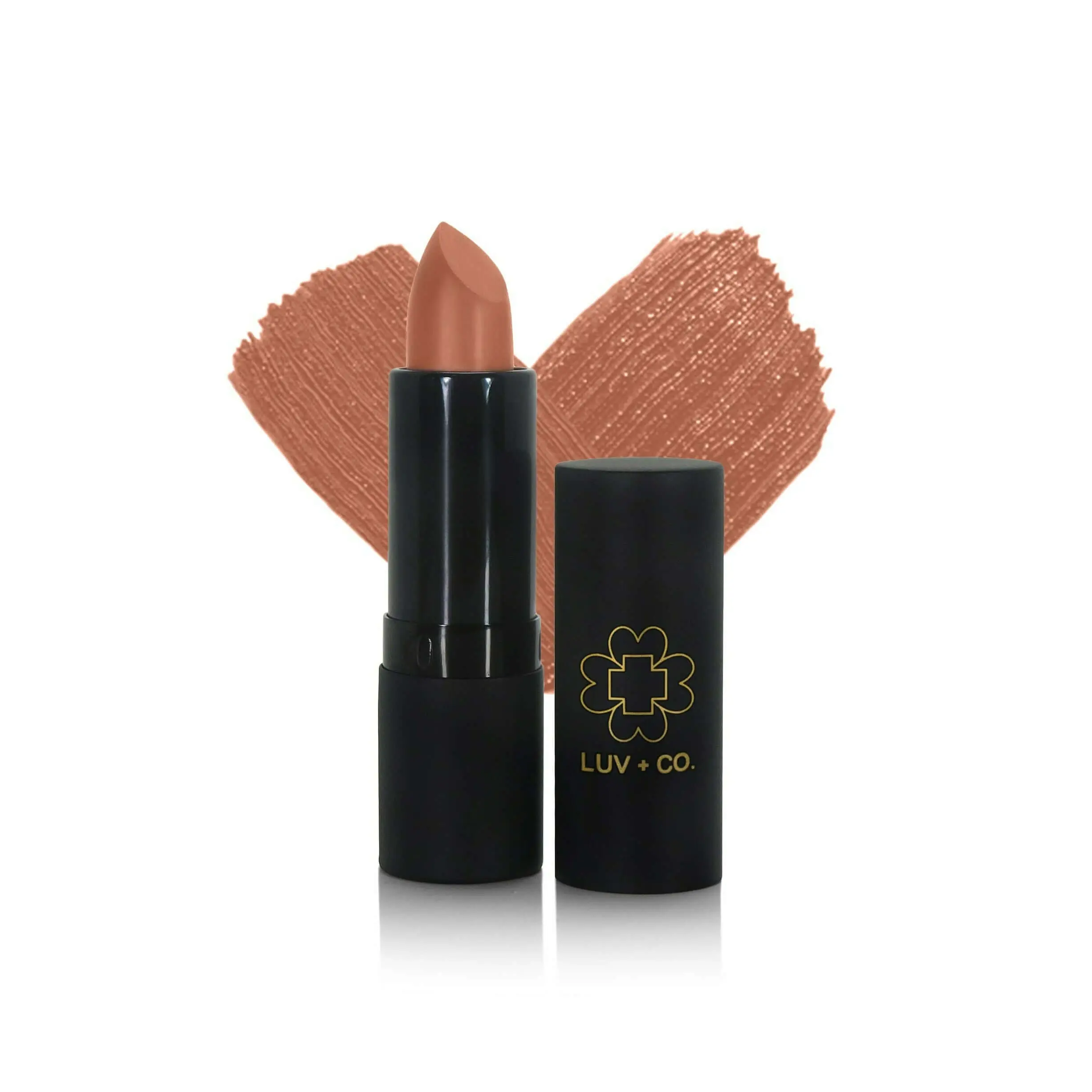 Moisturizing Lipstick - Hydrating Smooth Formula - 80% Organic Makeup made with Botanical Flower, oil and natural vanilla scent