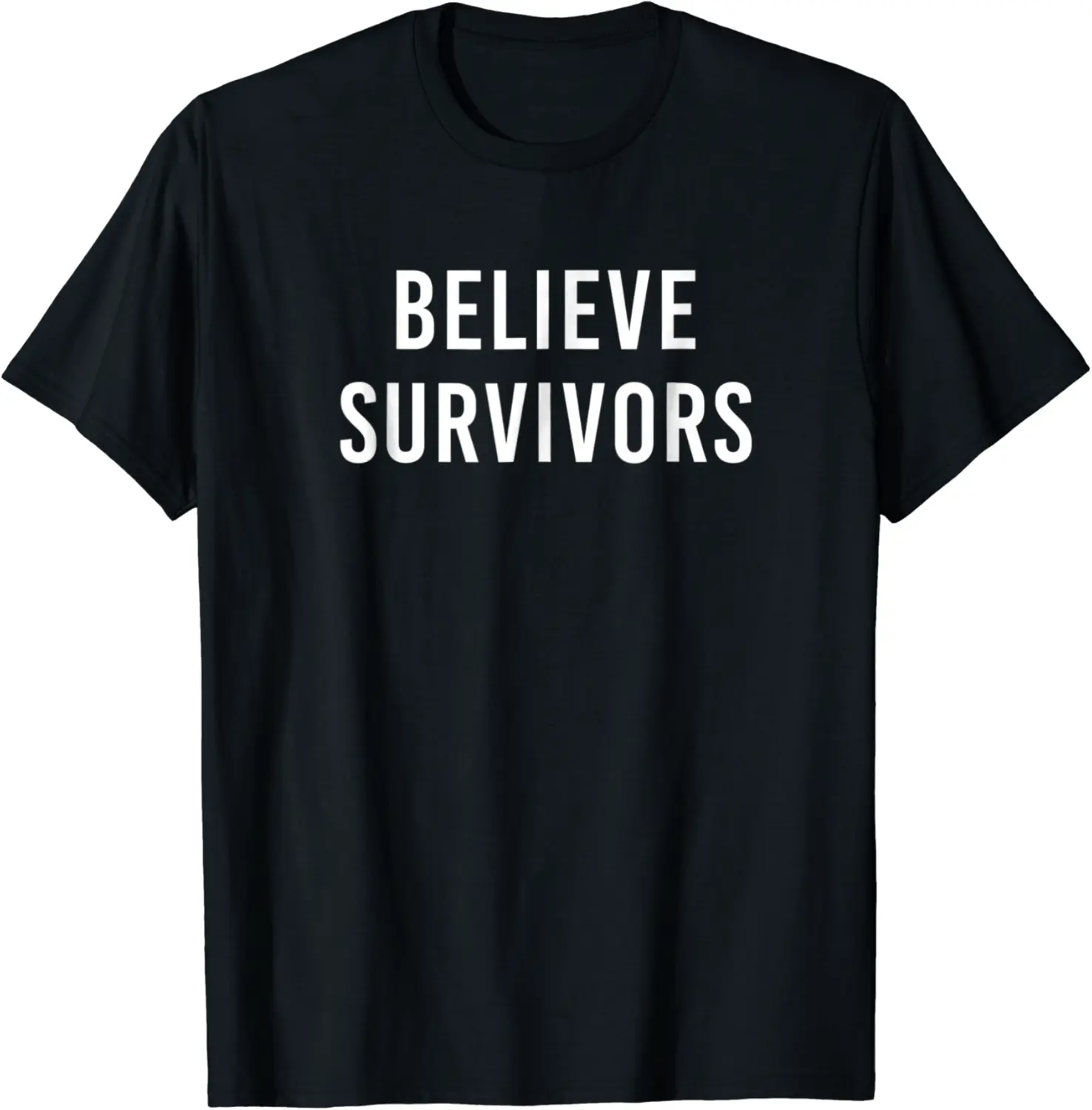 Believe Survivors | Feminist #metoo Protest March T-Shirt - Abigaillou Shop 88B07HSKY91N